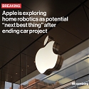 Apple Explores Home Robotics as Potential ‘Next Big Thing’ After Car Fizzles