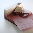Excavate The Hidden Architecture Models Inside These Unique Note Pads - The Omoshiro Block