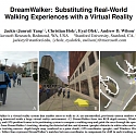 (Paper) Microsoft DreamWalker : Substituting Real-World Walking Experiences with a Virtual Reality