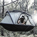 Inflatable Exo Tent Brings a Taste of Glamping to Ground and Trees