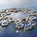 BIG Unveils Floating City Concept Made Up of Hexagonal Islands - OCEANIX