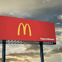 McDonald's Ghosts Outdoor Advertisement