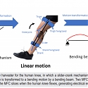 (Paper) Wearable Device Harvests Energy from Bending of the Knee