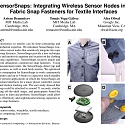 (Paper) MIT's SensorSnaps : Integrating Wireless Sensor Nodes into Fabric Snap Fasteners
