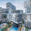 Hexagonal Vertical Village in Singapore Crowned World Building of the Year