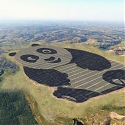 World’s Cutest Solar Farm in China is Shaped Like a Panda - The Panda Power Plant