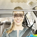 CES 2020 - Bosch's LCD Car Visor Only Blocks Your View of the Road Where the Sun Is In Your Eyes