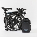 Brompton Electric Bicycle Fuses Folding-Ability with Portable Battery