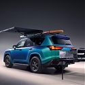 Lexus Presents Outdoor SUV Concept That Changes Colors & With A Kitchen In Tow