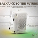 Novum 3D is a 100% Recyclable Futuristic Backpack Made from Mono-Materials