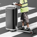 This Electric Scooter + Cleaning Trolley Is the Public Sanitation Solution Your Community Needs