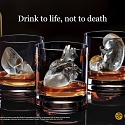 ‘Melting Organs’ Ice Cubes Encourage Public To ‘Drink To Life, Not To Death’