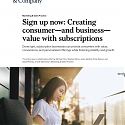 (PDF) Mckinsey - Creating Consumer and Business Value with Subscriptions