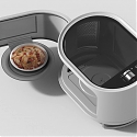 Waiter Microwave Oven Concept Swings Out to Serve Your Food Elegantly