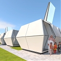 (Video) An Origami-like Emergency Shelter Pod Folding Pods for Disaster Relief