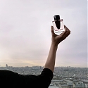 'Ginza' Perfume Bottle with Monolith-Like Cap for Shiseido