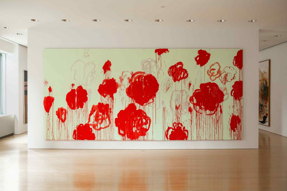Cy Twombly’s Untitled, from 2007