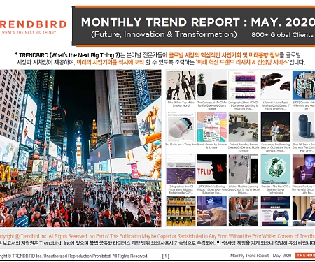 Monthly Trend Report - May. 2020 Edition