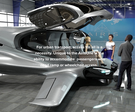 Airis x Design Eye-Q Urban Air Mobility Concept