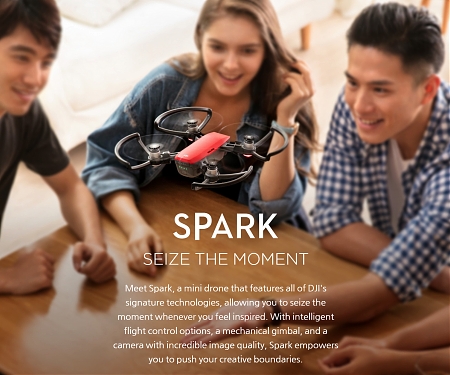 DJI's Tiny Spark Drone Needs Only Your Hands to Fly