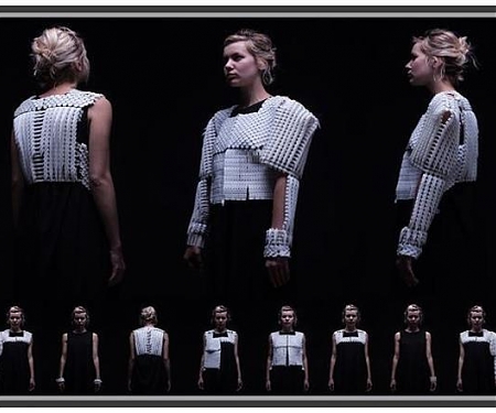 Israeli Fashion Designer Creates 3D-Printed Clothing, Jewelry That Helps Protect Women From Danger