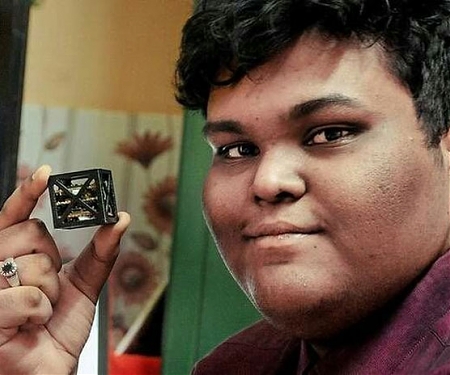 18-Year-Old 3D Prints Lightest Satellite to Ever be Launched into Space