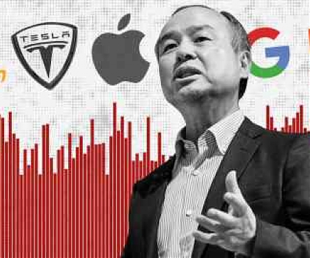 SoftBank’s $4 Billion Trading Gains on U.S. Stock-Option Bet