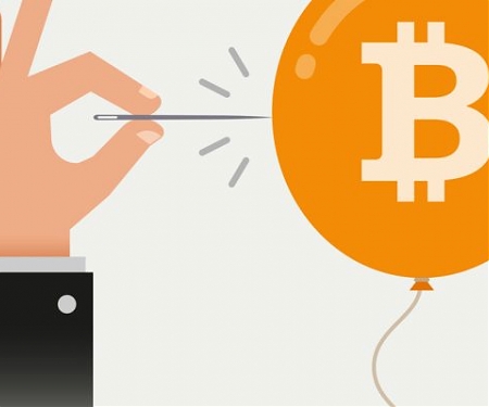 Bitcoin, the Biggest Bubble in History, Is Popping