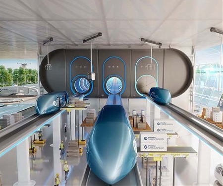 (Video) Virgin Hyperloop One Announce Shipping Loop