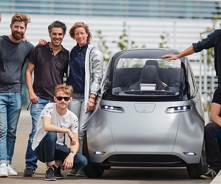 (Video) Uniti One Electric City Car Hits The Streets for The First Time
