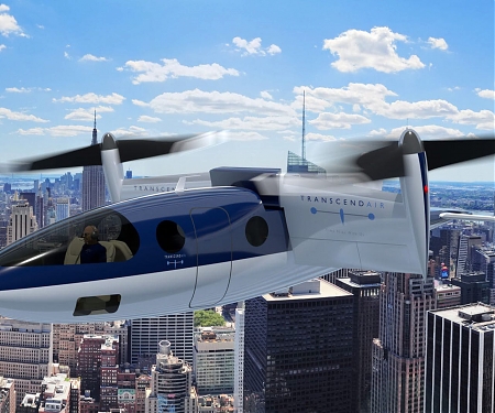New York to Boston in 36 minutes thanks to VTOL air taxi, says Transcend Air