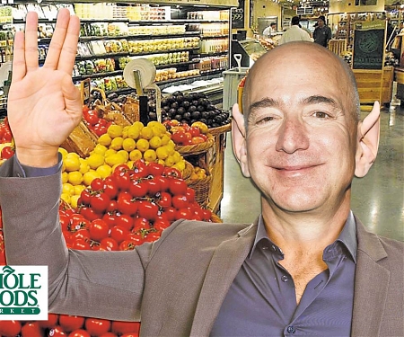 Amazon Tests Whole Foods Payment System That Uses Hands as ID