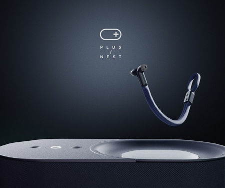 A Speaker and Headphones in Harmony - Plus (earphones) and Nest (speaker)