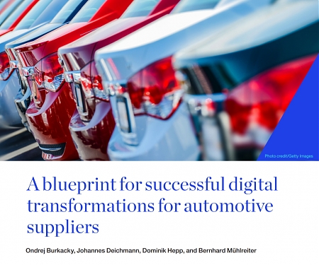 (PDF) Mckinsey - A Blueprint for Successful Digital Transformations for Automotive Suppliers