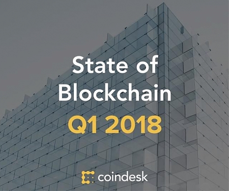CoinDesk Releases Q1 2018 State of Blockchain Report