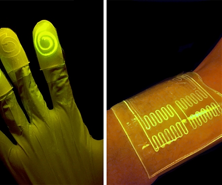 MIT - Novel Material Made of Living Cells Glows When Touching Certain Chemical Compounds