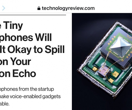 Vesper’s New Microphone Technology has Raised $23 Million from Amazon, Bose, Baidu