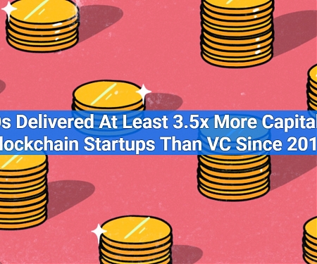 ICOs Delivered At Least 3.5x More Capital To Blockchain Startups Than VC Since 2017