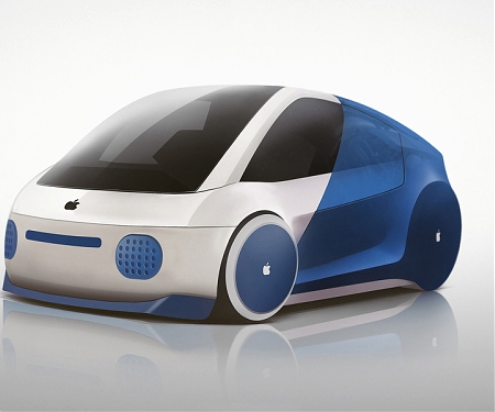 Designers Envision Apple Products as the Future iCar Concept