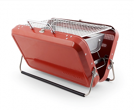 Kikkerland BQ01 Portable BBQ Suitcase