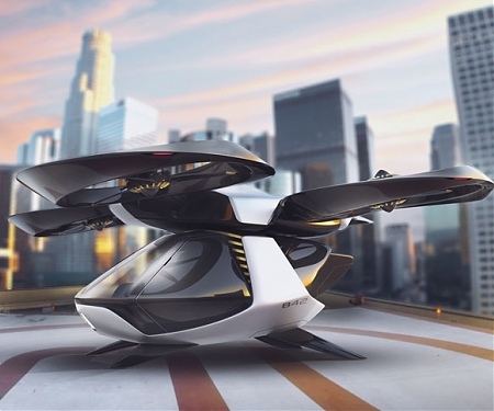 Autonomous Passenger Drone Features Modular Design for Different Situations