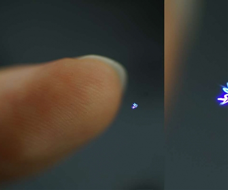 (Video) Superfast Lasers Create A Hologram You Can Touch