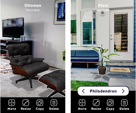 Housecraft, a Fun AR App for Laying Out Furniture