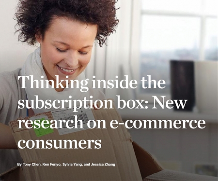 (PDF) Mckinsey : Thinking Inside The Subscription Box : New Research on e-Commerce Consumers