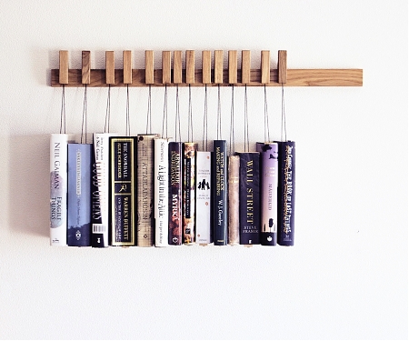 Large Book Rack In Oak - Agustav