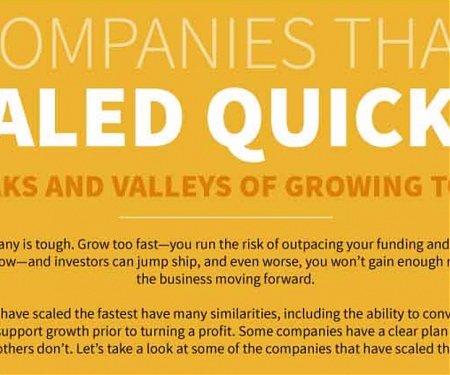(Infographic) Companies That Scaled Quickly