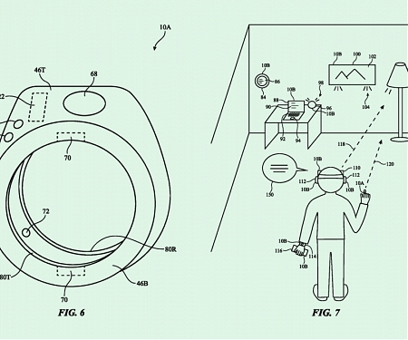 (Patent) Apple Filed a Patent Application for a User-Tracking “Ring Device”.