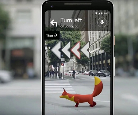 Google Reveals Guiding Fox in Revised Augmented Reality Maps App