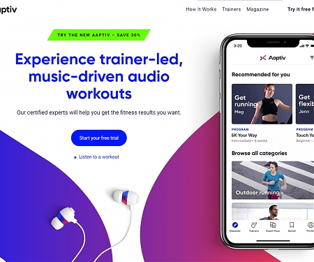 Aaptiv Raises $22M from Amazon, Disney and More for its “Netflix for Fitness”