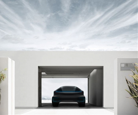 Auto Startup Teases a Futuristic, Connected Electric Car